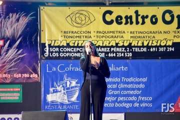 La joven Oneida Rodríguez gana el I Festival de la Canción de Melenara (Foto Francisco Javier Santana)